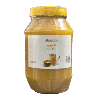খাটি গাওয়া ঘি - ১০০০ গ্রাম (১ কেজি)